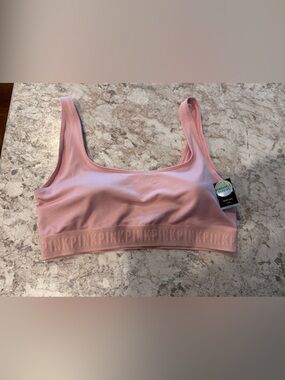 PINK Sports Bra NWT Large